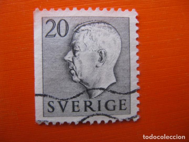 Briefmarken: -suecia 1951, gustavo VI, Yvert 358A