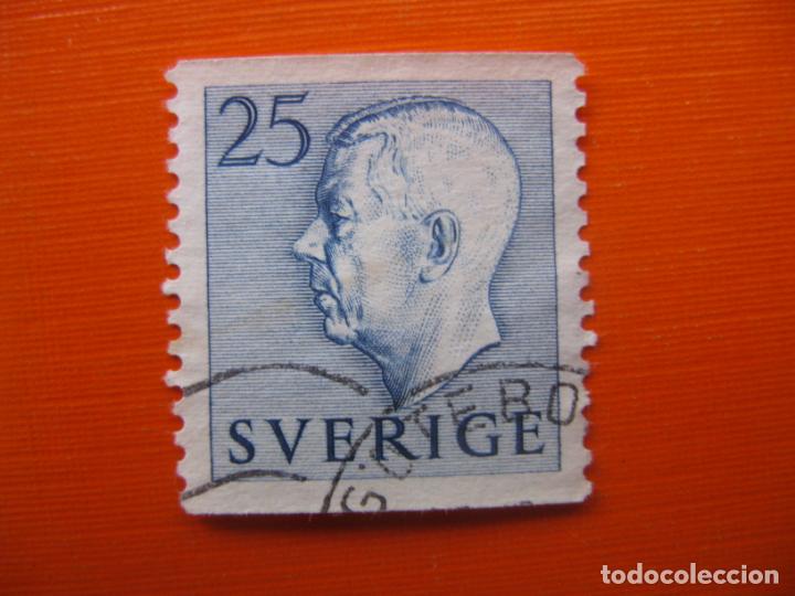 Briefmarken: -suecia 1954, gustavo VI, Yvert 382