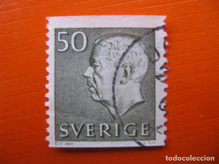 Sellos: -suecia 1961, gustavo VI, Yvert 472