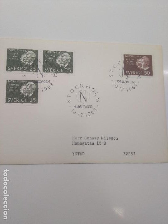 Stockholm Nobeldagen 1963 Nobel 1903 Arrenius F Vendido En Venta Directa