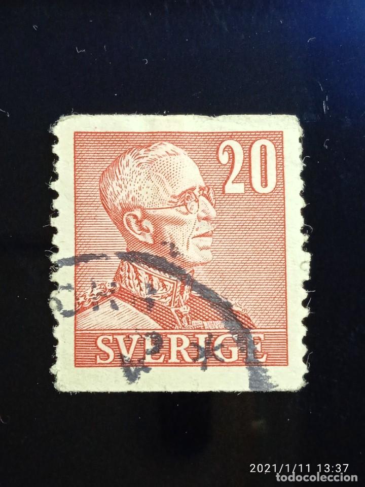 Briefmarken: SUECIA SVERIGE, 20 ORE, GUSTAF IV. A&Ntilde;O 1939.