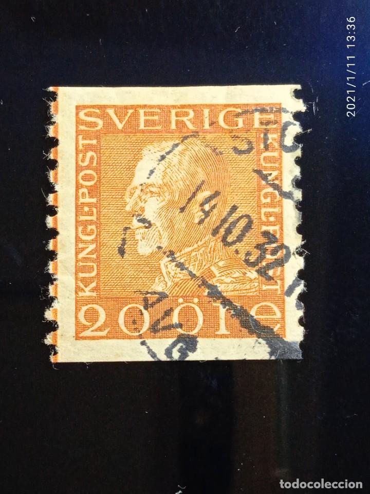 Briefmarken: SUECIA SVERIGE, 20 ORE, GUSTAF V. A&Ntilde;O 1932.