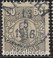 Sellos: SUECIA YVERT 72 - Foto 1