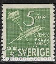 Sellos: SUECIA YVERT 313 - Foto 1