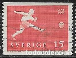 Sellos: SUECIA YVERT 429, DEPORTES - Foto 1