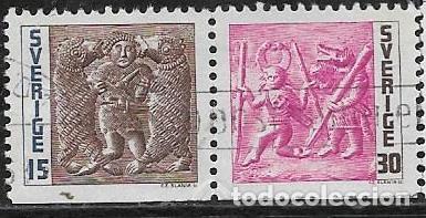 Sellos: SUECIA YVERT 564/65 - Foto 1