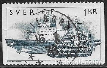 Sellos: SUECIA YVERT 862,BARCOS - Foto 1