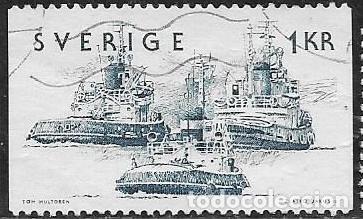Sellos: SUECIA YVERT 864,BARCOS - Foto 1