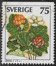 Sellos: SUECIA YVERT 977, FLORA - Foto 1