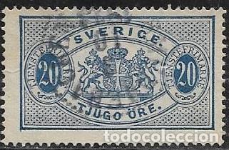 Sellos: SUECIA SERVICIOS YVERT 17 - Foto 1