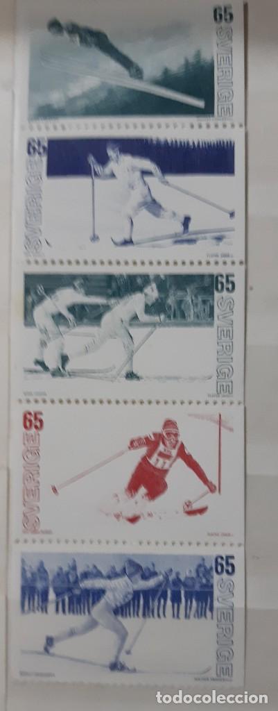 Briefmarken: SUECIA,1975,SE-TENANT,CAT.YT.815/819.