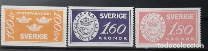 Briefmarken: SUECIA,1984, CAT.YT.1249/1251.