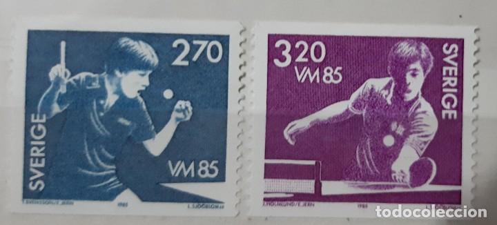 Briefmarken: SUECIA,1985, CAT.YT.1308/1309.
