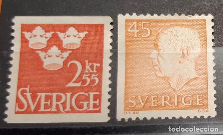 Briefmarken: SUECIA,1964, CAT.YT.471 Y 479.