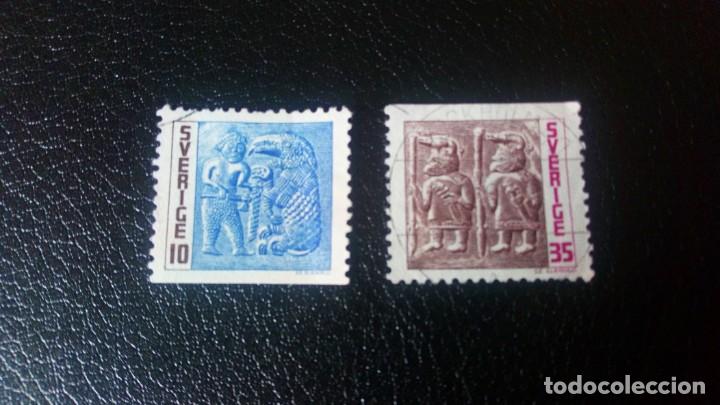 Sellos: SUECIA 1967, DISE&Ntilde;OS DE BRONCE - Foto 1