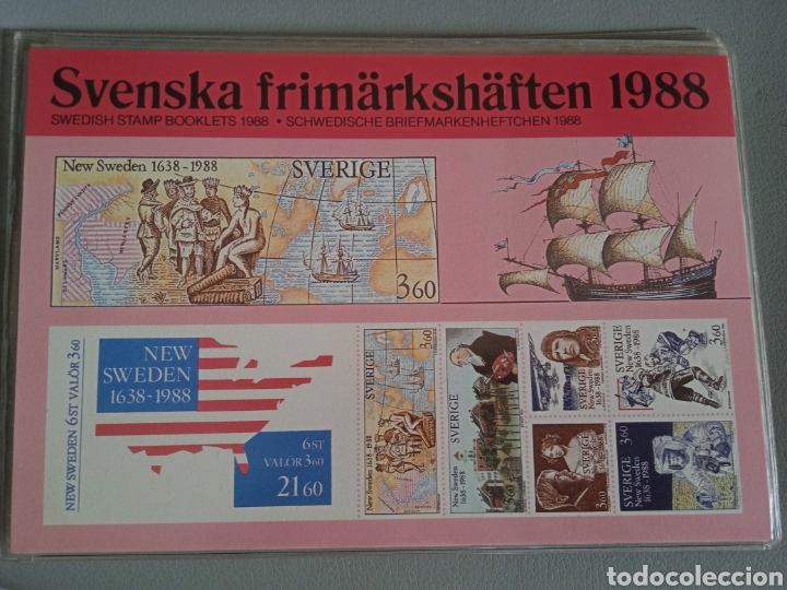 Selos: Svenska frim&auml;rksh&auml;ften 1988