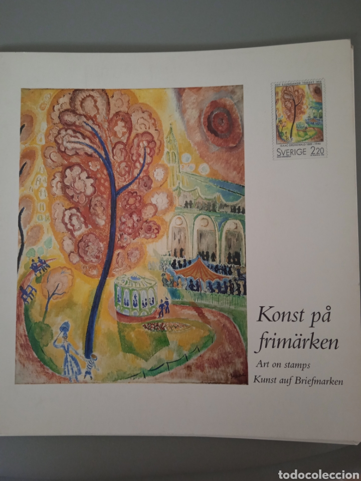 Timbres: Konst p&aring; Frim&auml;rken. Art on Stamps