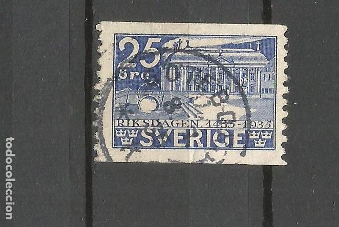 Sellos: SUECIA YVERT NUM. 232 USADO - Foto 1