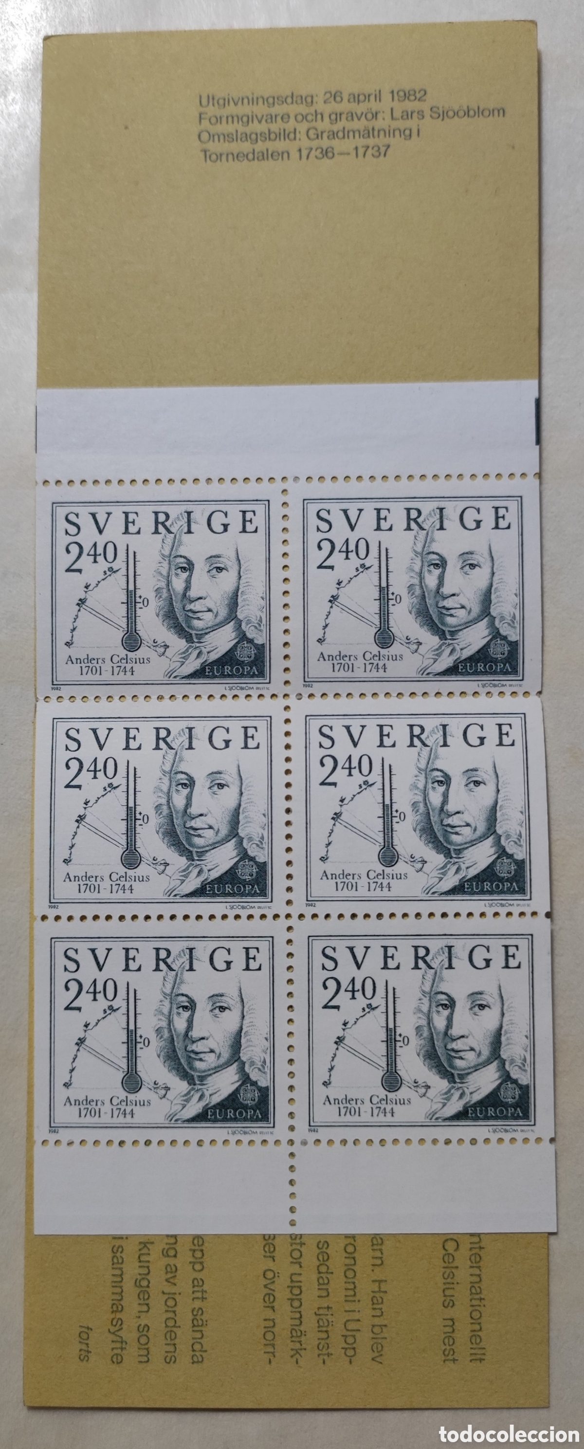 Sellos: Suecia HB 1982 - Foto 2