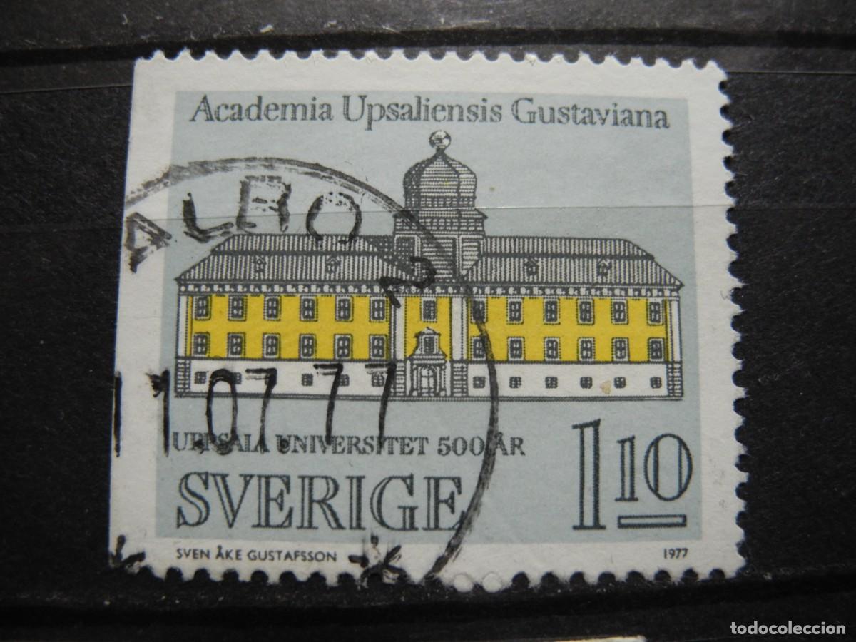 Sellos: Suecia 1977. Yvert: 964. Edificio Gustavianum - Foto 1