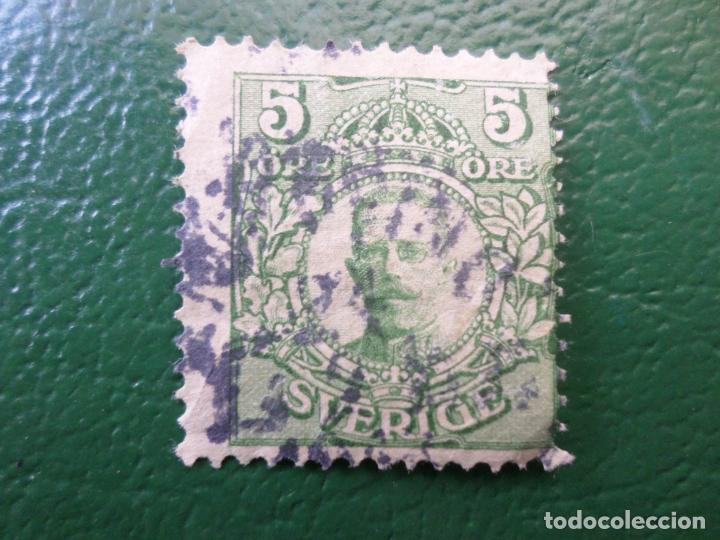 Timbres: -suecia, 1910, gustavo V, Yvert 62