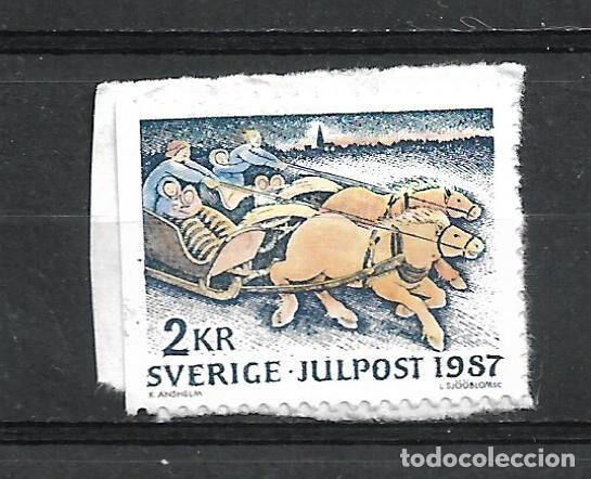 Timbres: suecia 1987 sello usado - 12/11