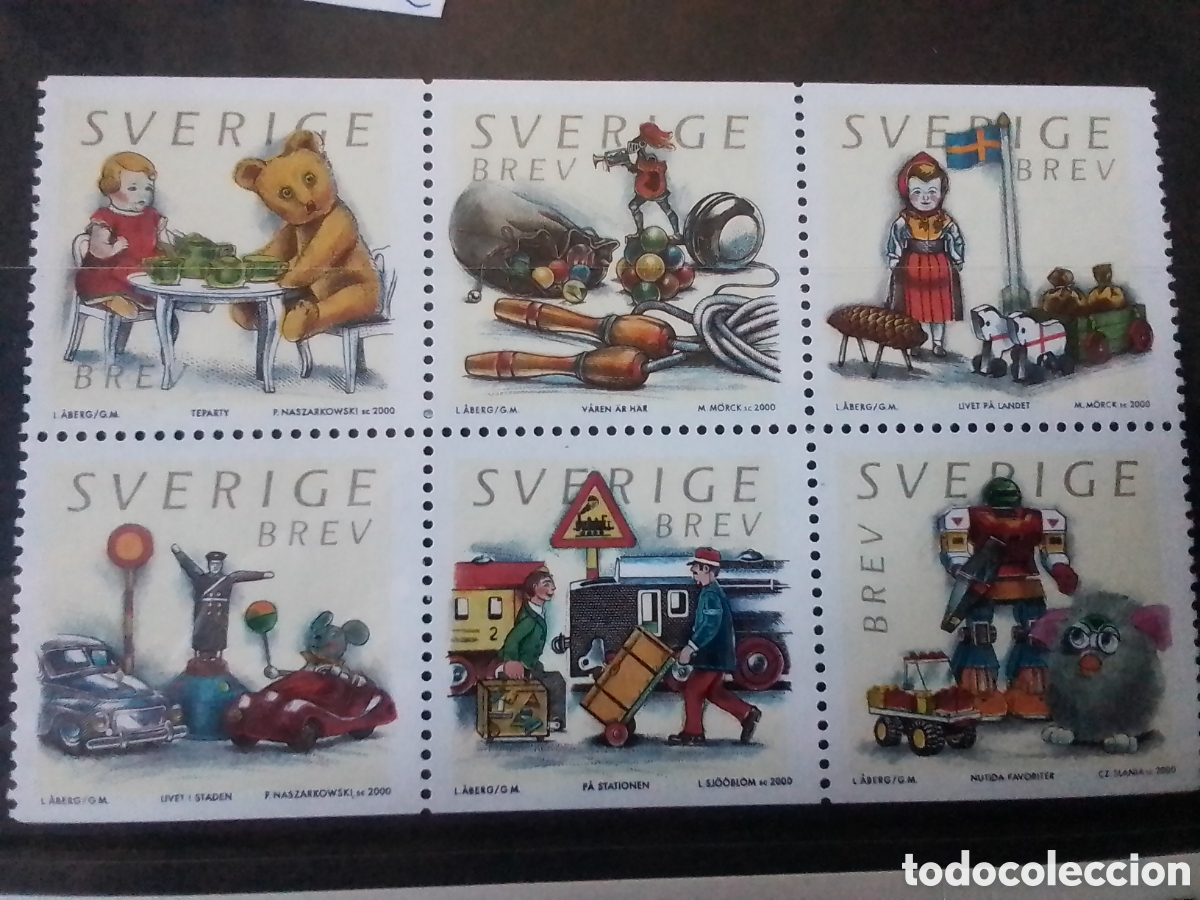 Sellos: A&ntilde;o 2000 completo de SUECIA - Foto 9
