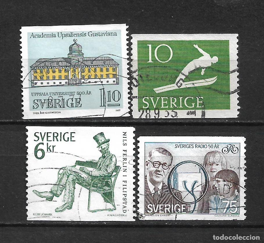 Sellos: suecia sellos usado - 22/6