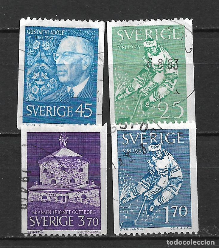 Sellos: suecia sellos usado - 22/6