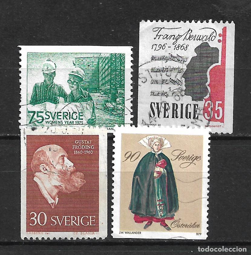 Sellos: suecia sellos usado - 22/7