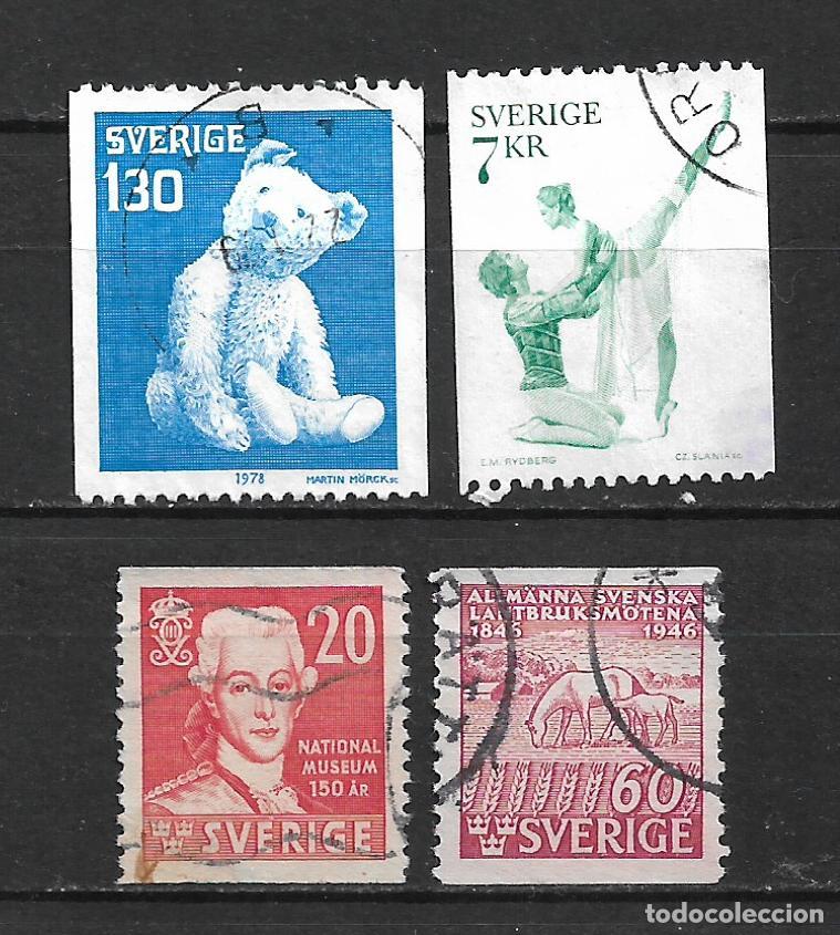 Sellos: suecia sellos usado - 22/7