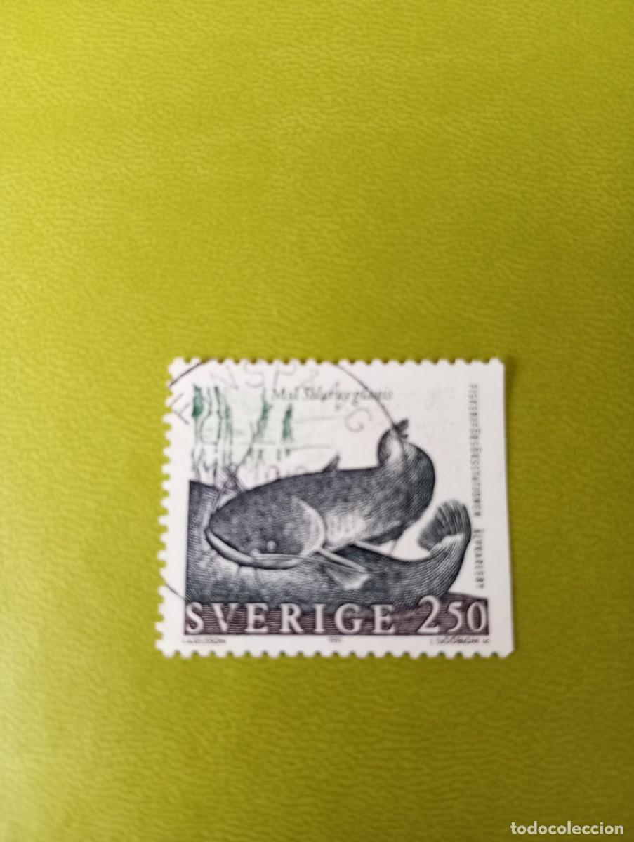 Sellos: SUECIA, 1991, PECES. . - Foto 1