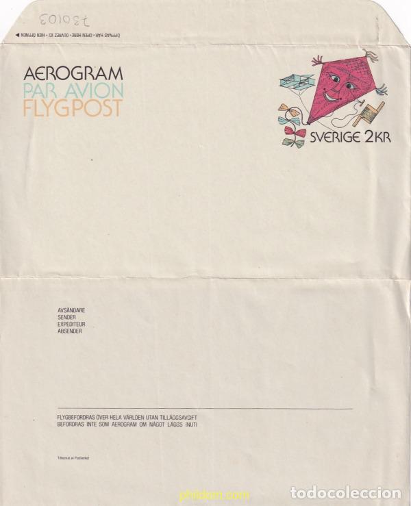 Sellos: 730103 MNH SUECIA 1980 AEROGRAMA