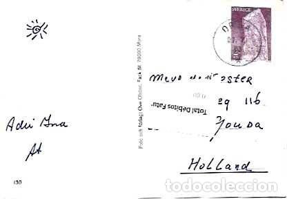 Sellos: Suecia & Marcofilia, Saludos desde Dalarna, Multi, Orsa to Gouda Holanda 1983 (130)