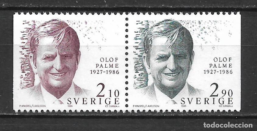 Sellos: suecia 1986 scott 1601-1602 ** mnh - 23/1