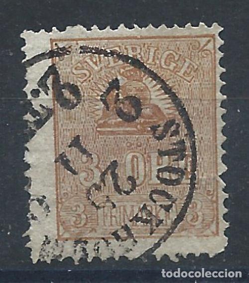 Sellos: Su&egrave;de N&deg;12 Obl (FU) 1862/66 - Type II
