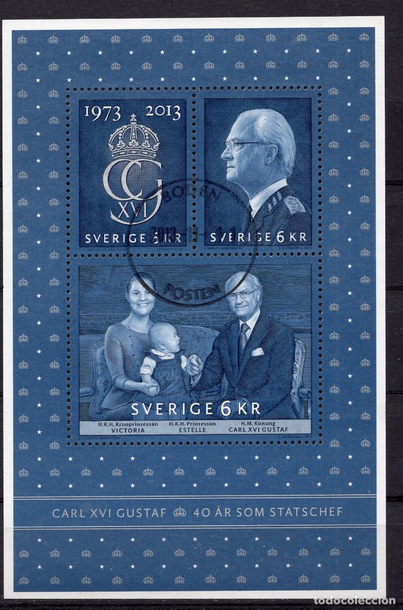 Sellos: SUECIA 2013 STAMP MICHEL NL BL44