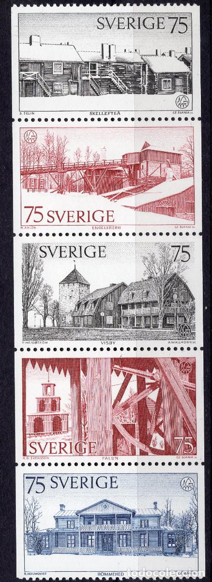 Sellos: SUECIA 1975 STAMP MICHEL SE 908-912