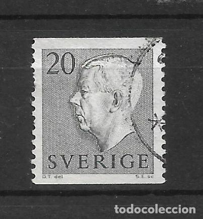 Sellos: suecia 1952 scott 435 usado - 19/24