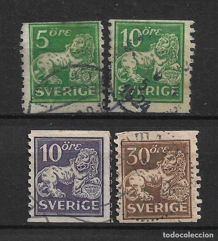Sellos: suecia 1920-25 sellos usados - 19/28