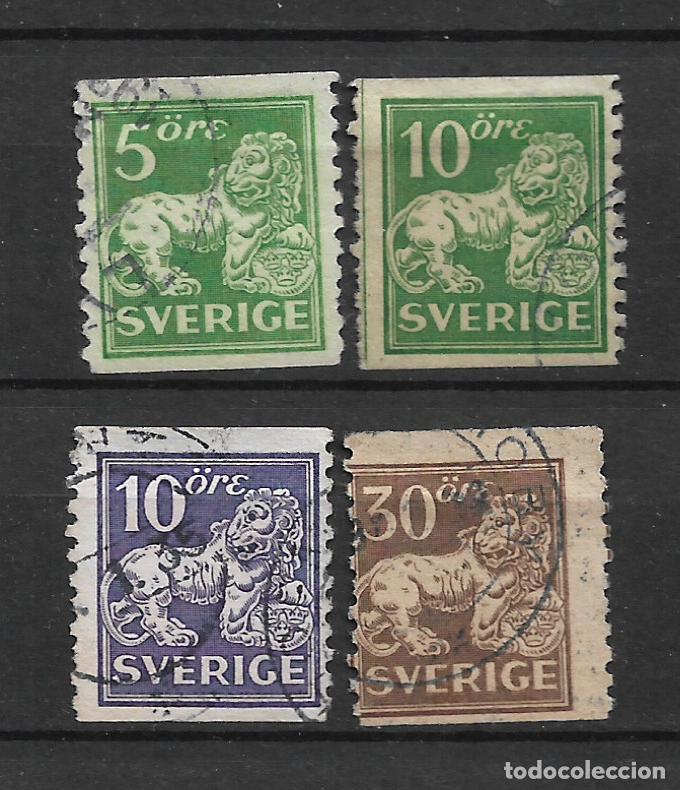 Sellos: suecia 1920-25 sellos usados - 19/28