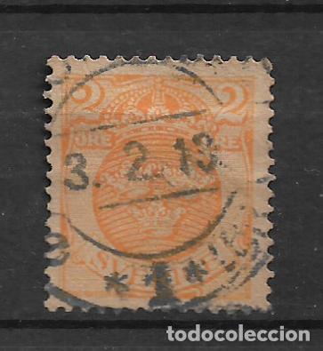 Sellos: suecia 1910 scott 68 usado 3.50&euro;- 19/28