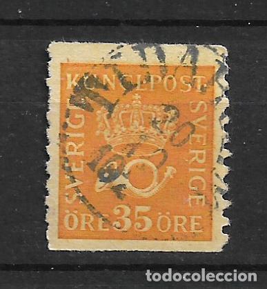 Sellos: suecia 1922 scott 145 usado 0.75&euro;- 19/28