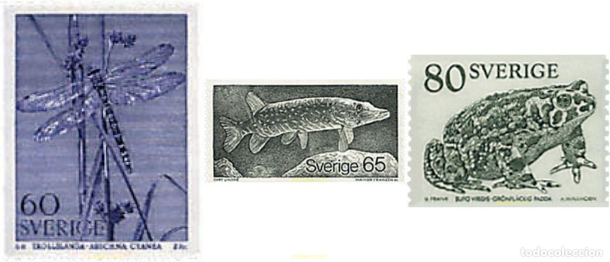 Sellos: 60810 MNH SUECIA 1979 FAUNA
