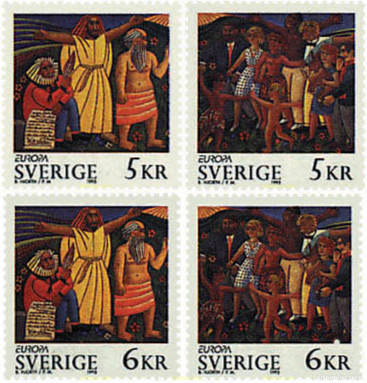 Sellos: 62981 MNH SUECIA 1995 EUROPA CEPT. PAZ Y LIBERTAD