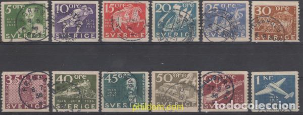Sellos: 640893 USED SUECIA 1936 3 CENTENARIO DE LA MUERTE DE GUSTAVO II ADOLFO.