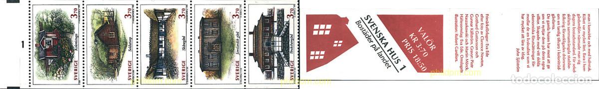 Sellos: 2140 MNH SUECIA 1995 CASAS SUECAS