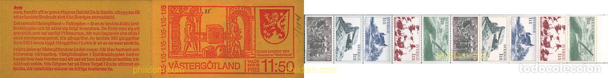 Sellos: 3135 MNH SUECIA 1978 TURISMO EN V&Auml;STERG&Ouml;TLAND