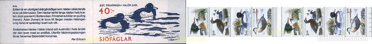 Sellos: 3142 MNH SUECIA 1993 AVES ACUATICAS
