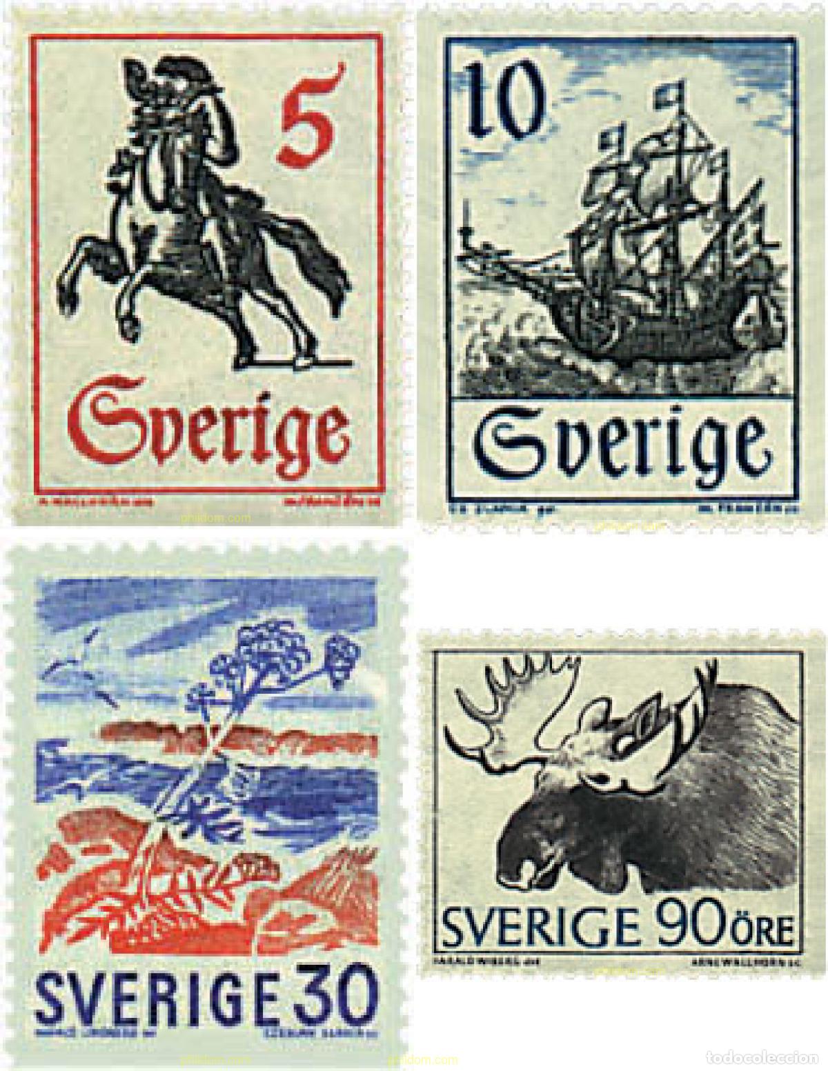 Sellos: 93668 MNH SUECIA 1967 MOTIVOS VARIOS